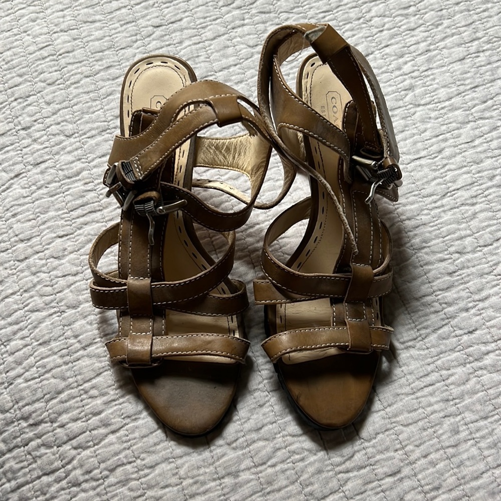 Coach heels 8.5